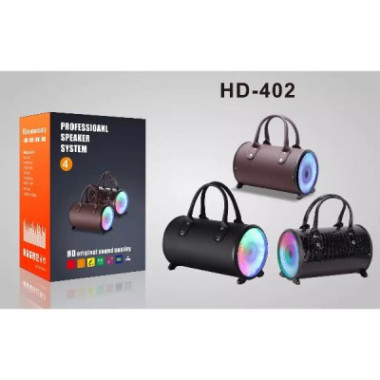 sac à la mode haut-parleur sans fil bluetooth étanche haut-parleur coloré RVB éclairage et son