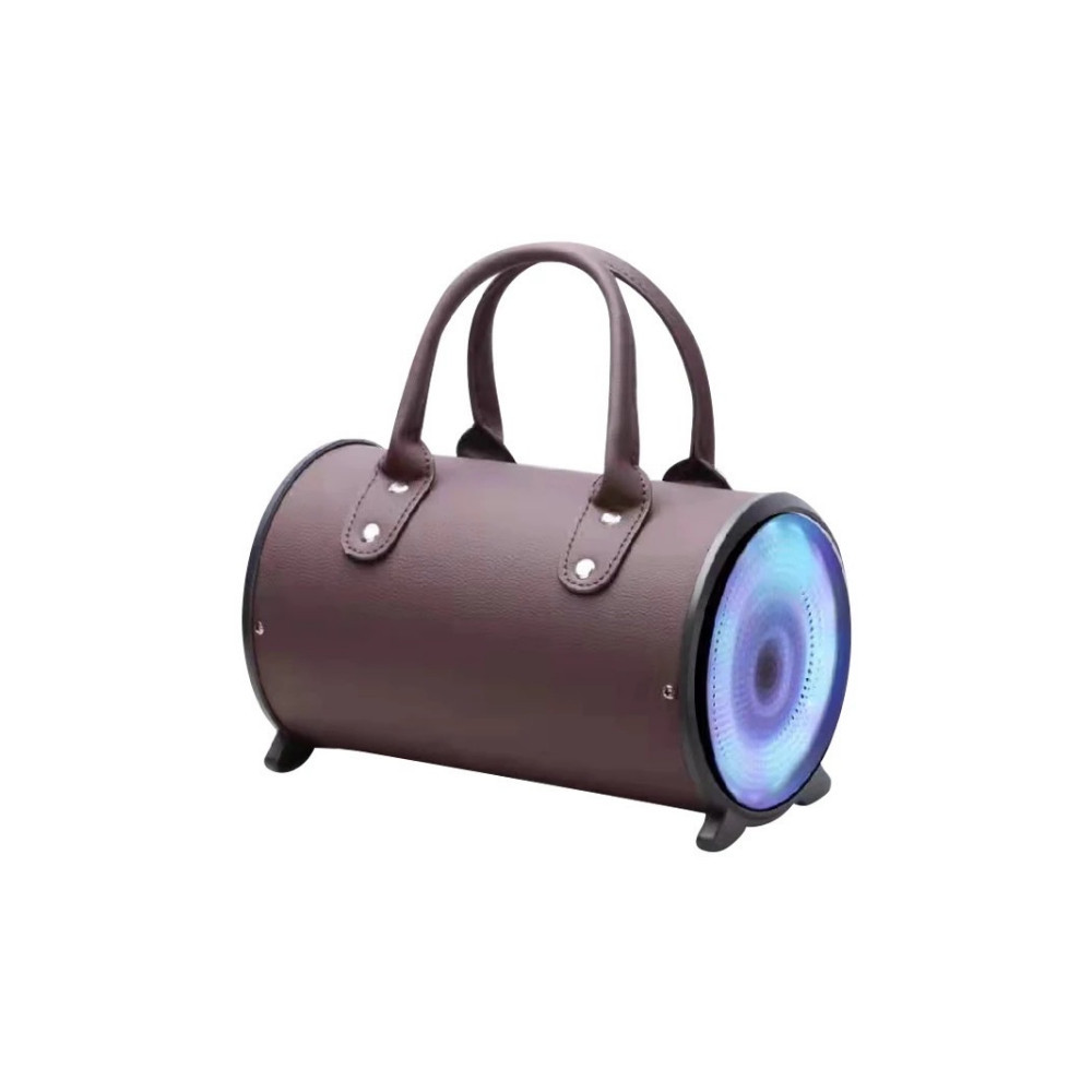 sac à la mode haut-parleur sans fil bluetooth étanche haut-parleur coloré RVB éclairage et son