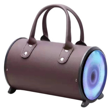 sac à la mode haut-parleur sans fil bluetooth étanche haut-parleur coloré RVB éclairage et son
